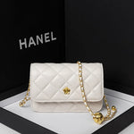 Load image into Gallery viewer, Fang Fat Little Golden Ball Bag Bag New Fashion Women&#39;s Bag Little Xiangfeng Lingge Chain Bag One Shoulder Crossbody Bag  Amaijoin
